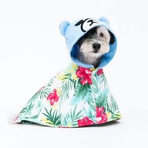 COTE A COTE | Krunk Bathrobe in Hawaiian Print