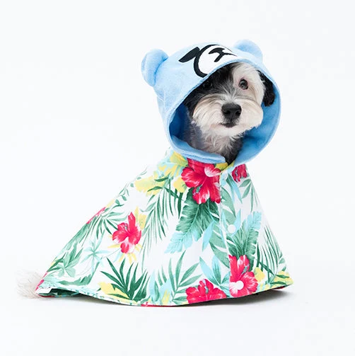 COTE A COTE | Krunk Bathrobe in Hawaiian Print