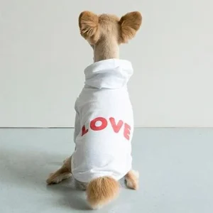 COTE A COTE | Love Hoodie in White