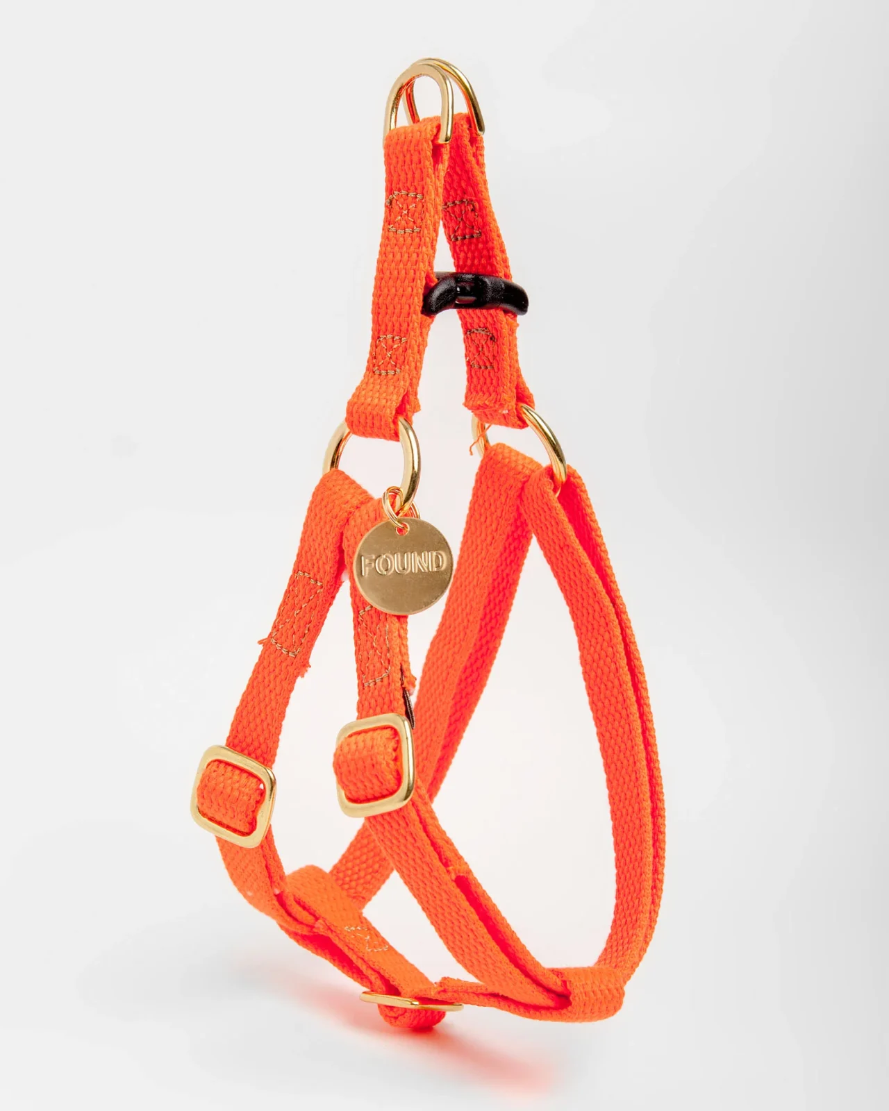 Cotton Webbing Harness in Orange