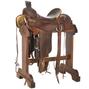Courts Used 15in Roughout Ranch Roper with Oxbow Stirrups