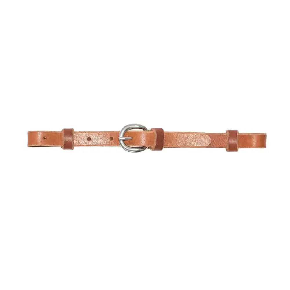 Cowboy Tack 5/8in Harness Leather Curb Strap