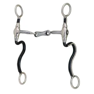 Cowboy Tack Barrel Star 3pc Dog Bone Shank Bit