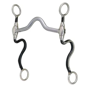 Cowboy Tack Barrel Star Medium Solid Port Shank Bit