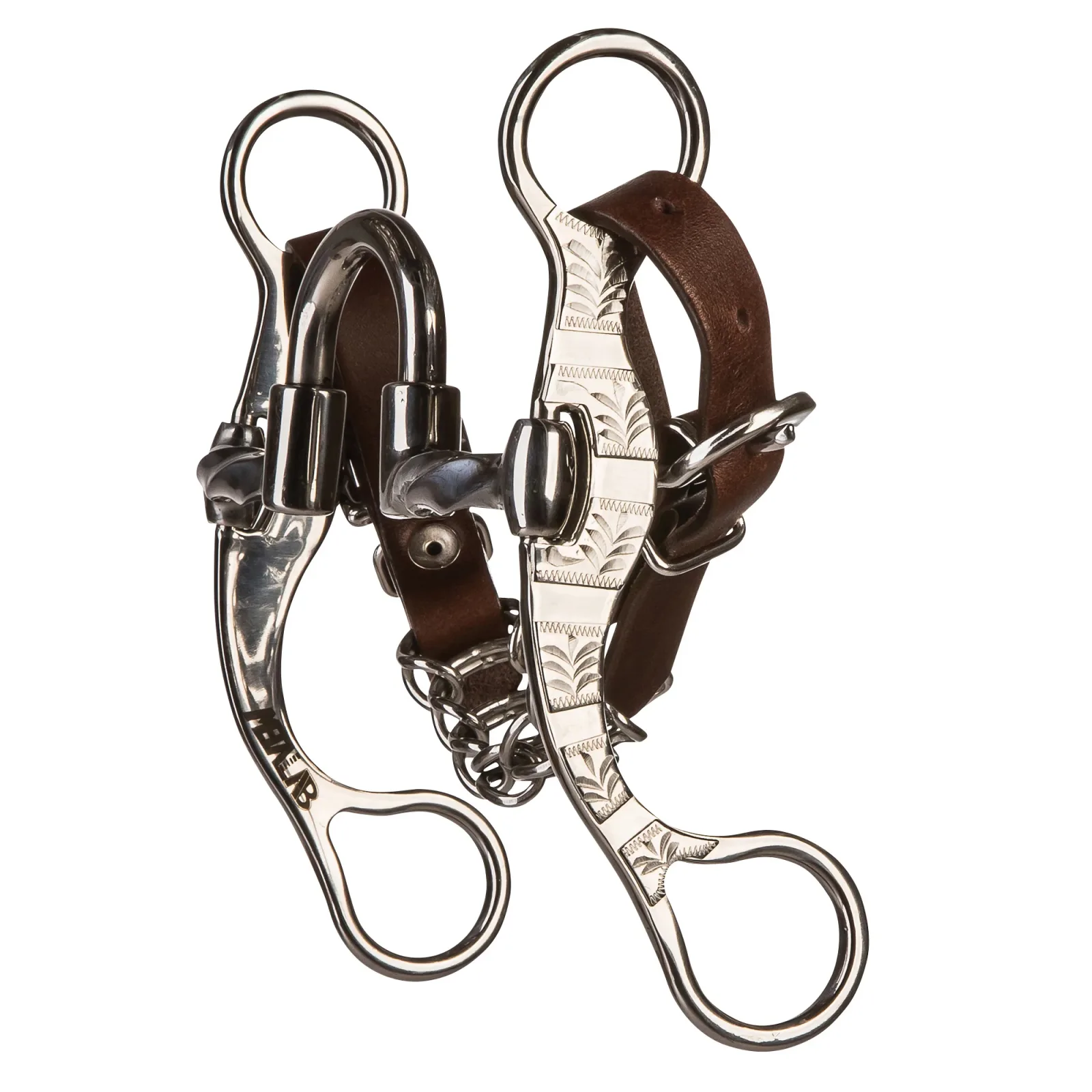 Cowboy Tack Bernard Fonck Twisted Correctional Port 6in Shank Bit