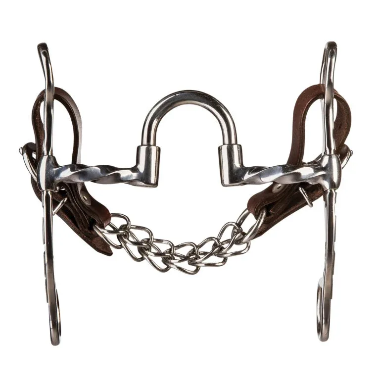 Cowboy Tack Bernard Fonck Twisted Correctional Port 6in Shank Bit - Image 2