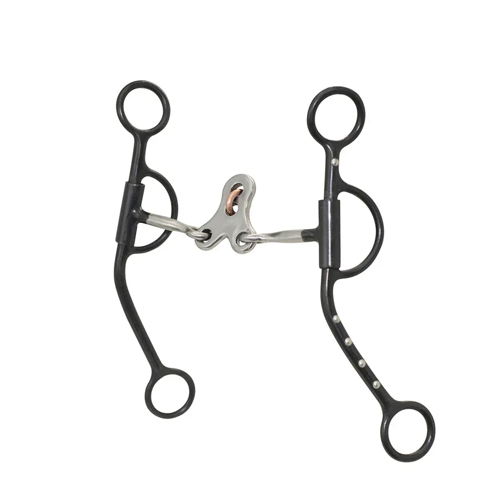 Cowboy Tack Classical Dot Floating Spoon Long Shank Bit