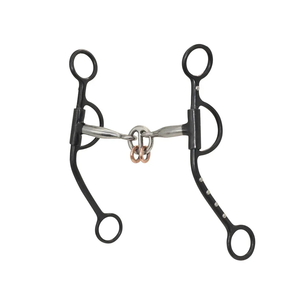 Cowboy Tack Classical Dot Life Saver Long Shank Bit