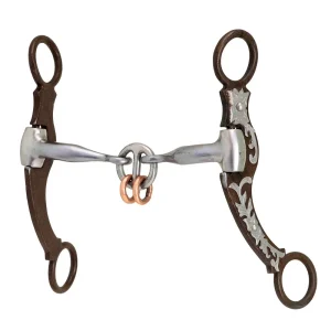 Cowboy Tack Texas Floral Vine Smooth Life Saver Bit