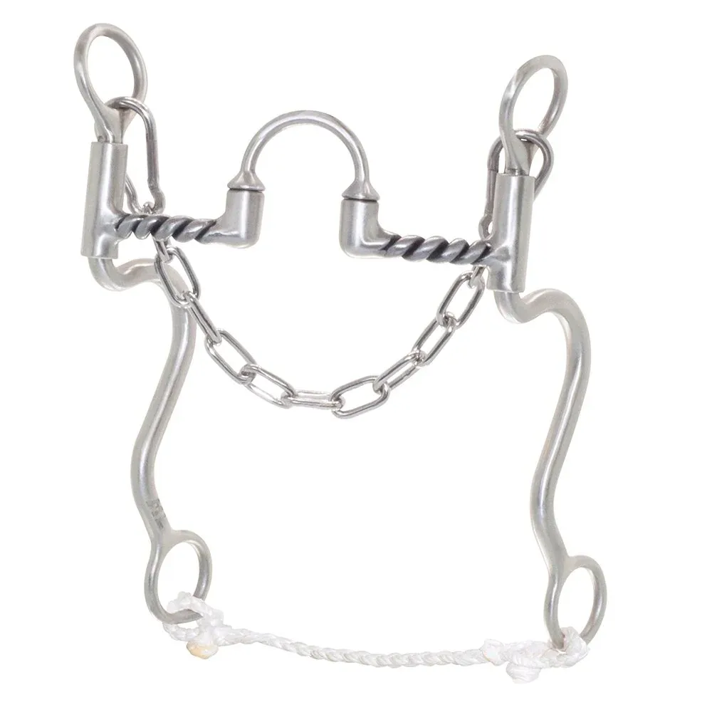 Cowboy Tack Walt Woodard 1 By 2 Twisted Correctional Bit