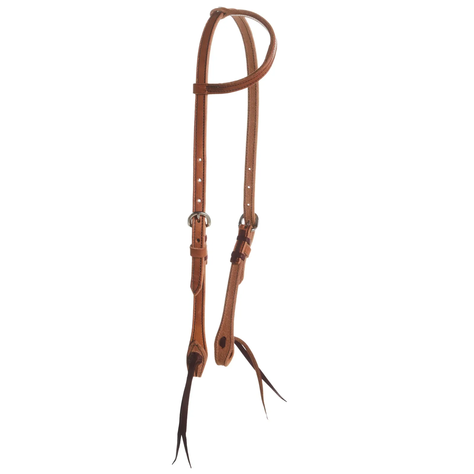 Cowboy Tack Wildfire Saddlery 5/8” Twisted & Tied Slip Ear Headstall - Image 2