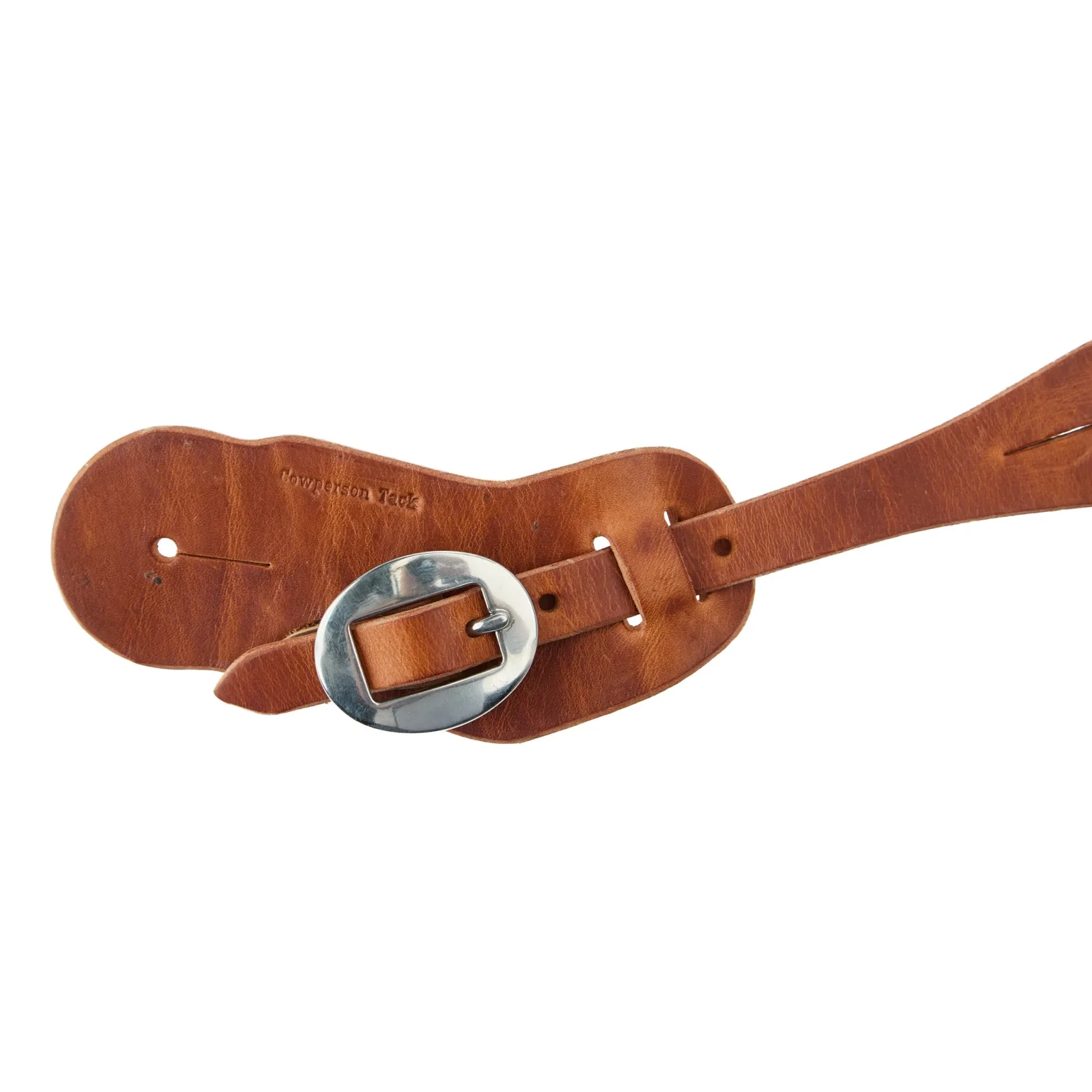 Cowperson Tack Ladies Slick Leather Buckaroo Spur Straps - Image 2