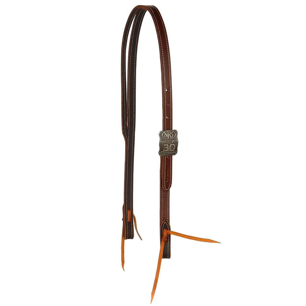 Cowperson Tack NRS Exclusive 30th Anniversary Slot Ear Headstall