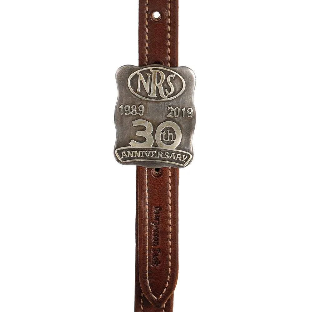 Cowperson Tack NRS Exclusive 30th Anniversary Slot Ear Headstall - Image 2