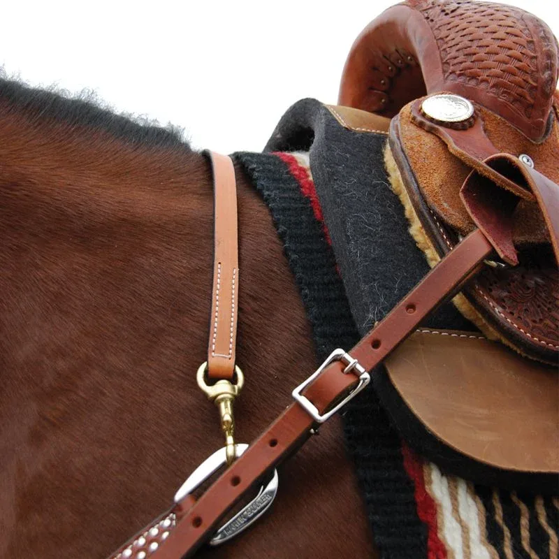 Cowperson Tack Wither Strap Dark 3/4 in - Image 2