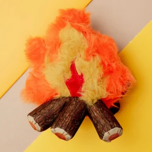 Cozy Campfire Squeaker Dog Toy <>