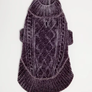 Cozy Chenille Sweater in Chic Grey