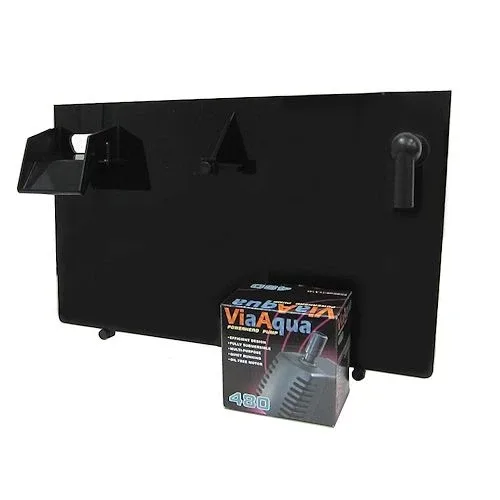CPR Aquatic AquaFuge 2 Hang-on Refugium, Small with LED Light Fixture - DELUXE PACKAGE