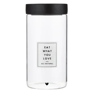 Creative Brands Pantry Canister Eat What You Love 44oz