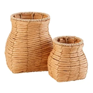 Creative Brands Woven Bud Vase Set