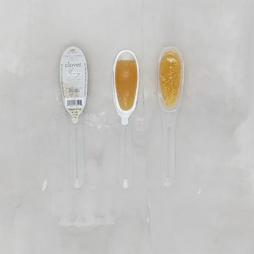 Creative Co-Op .25OZ Grade A Unfiltered Clover Honey Filled Spoons