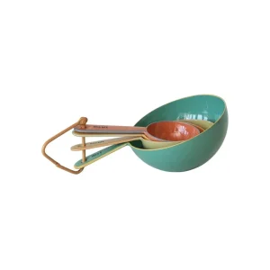 Creative Co-Op Enameled Stainless Steel Measuring Cups