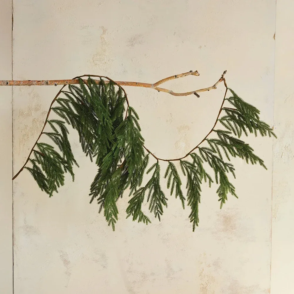 Creative Co-Op Faux Cypress Garland - Image 2