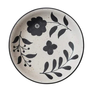 Creative Co-Op Hand Painted Stoneware Bowl