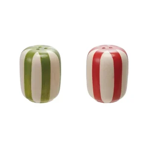 Creative Co-Op Holiday Salt & Pepper Shaker Set