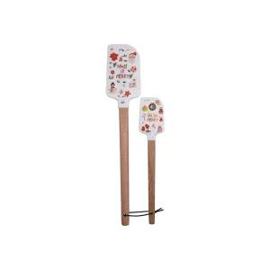 Creative Co-Op Holiday Spatula Set