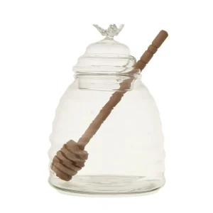 Creative Co-Op Honey Jar With Honey Dipper