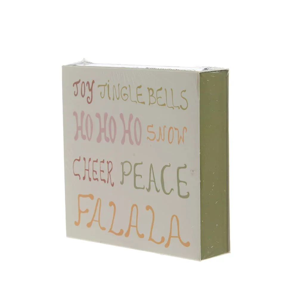 Creative Co-Op Joy Jingle Bells Safety Fireplace Matches - Image 2