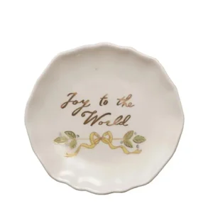 Creative Co-Op Joy To The World Dish