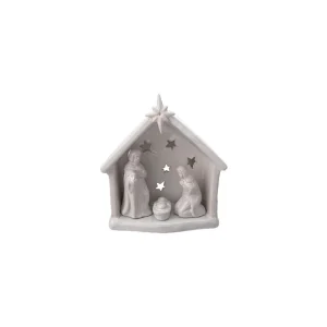Creative Co-Op O Holy Family Tealight Holder