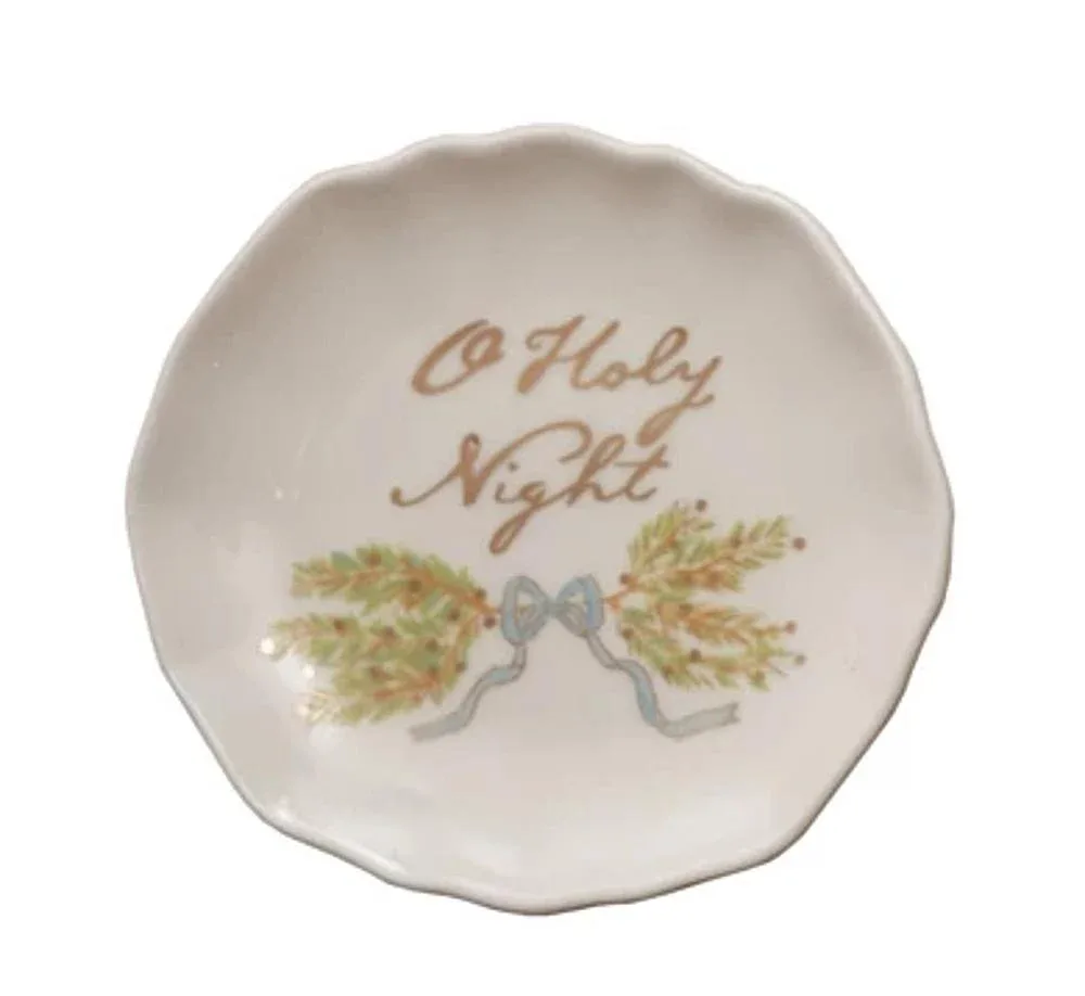 Creative Co-Op O Holy Night Dish