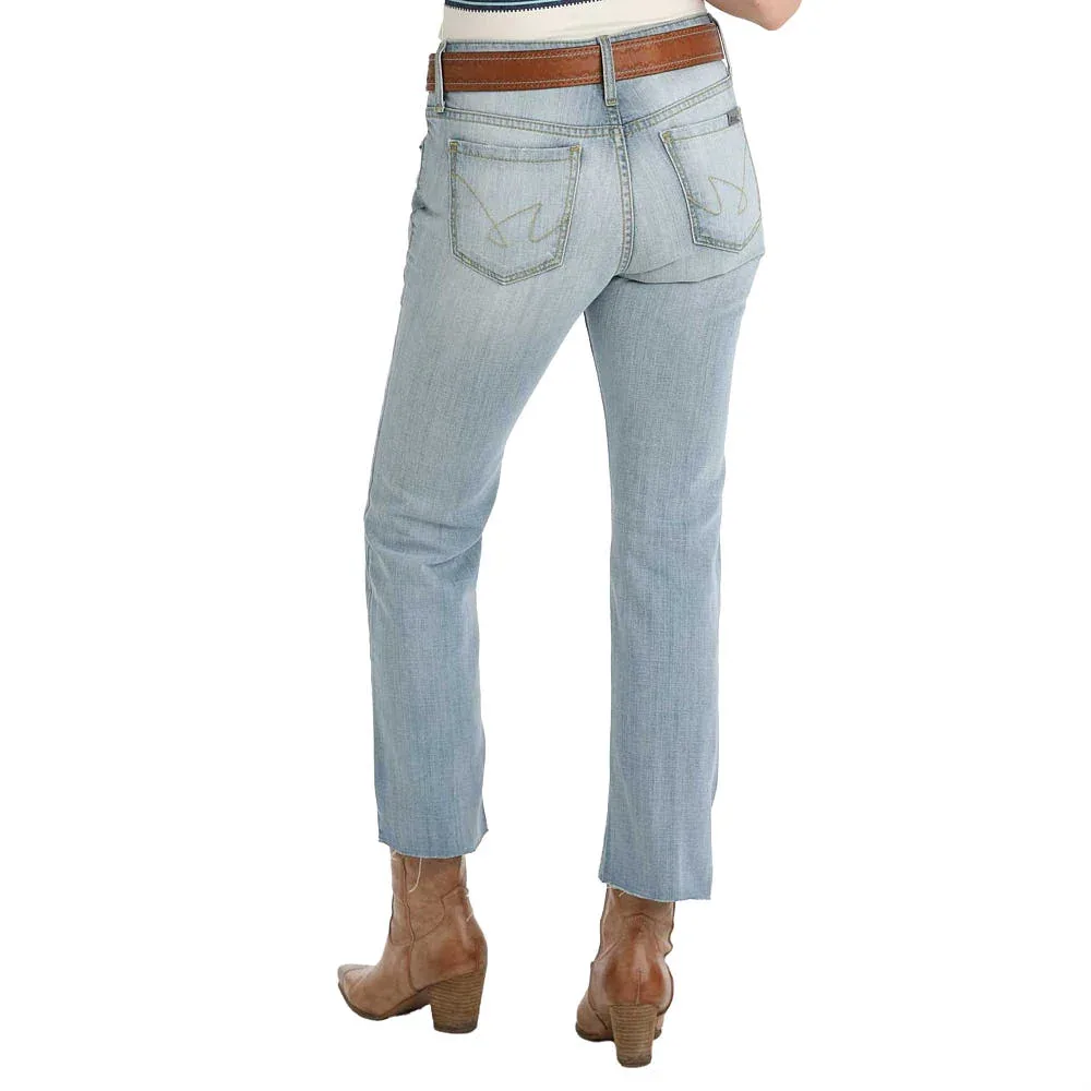 Cruel Denim Womens Hannah Light Wash Crop Jeans - Image 2