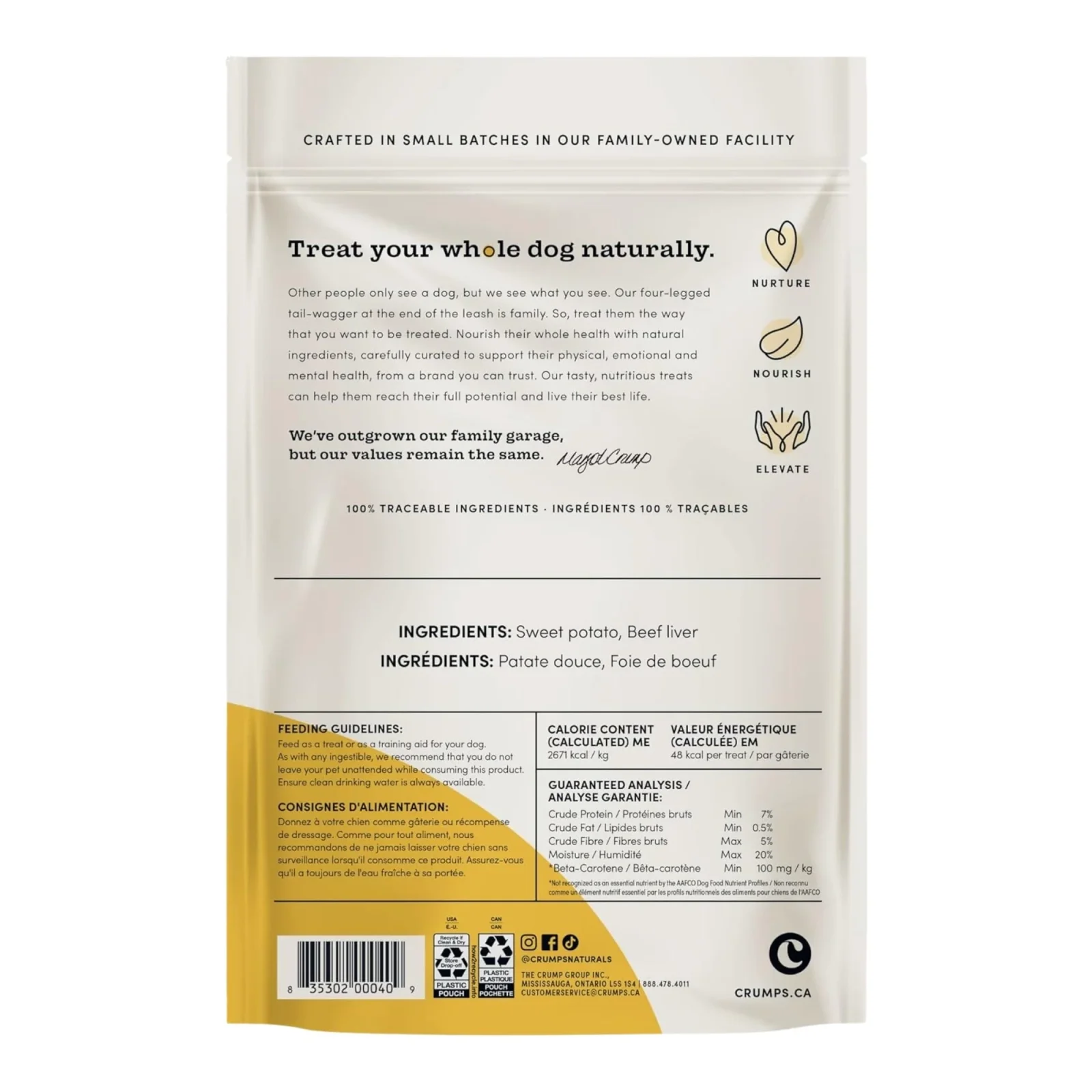 Crumps 21.6Oz Sweet Liver Chews - Image 2