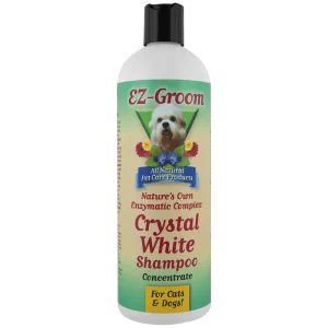 Crystal White Whitening Shampoo 16oz by EZ-Groom