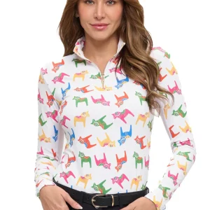 Dancing Equestrian Ladies’ Lucky Dala Long-Sleeve Sunshirt