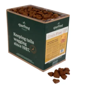Darford Grain Free Baked Cheddar Cheese Dog Treat 15lb.