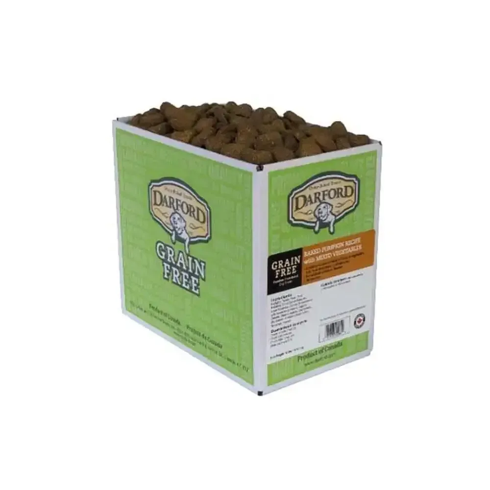 Darford® Grain Free Baked Pumpkin Recipe with Mixed Vegetables Dog Treats 15 Lbs