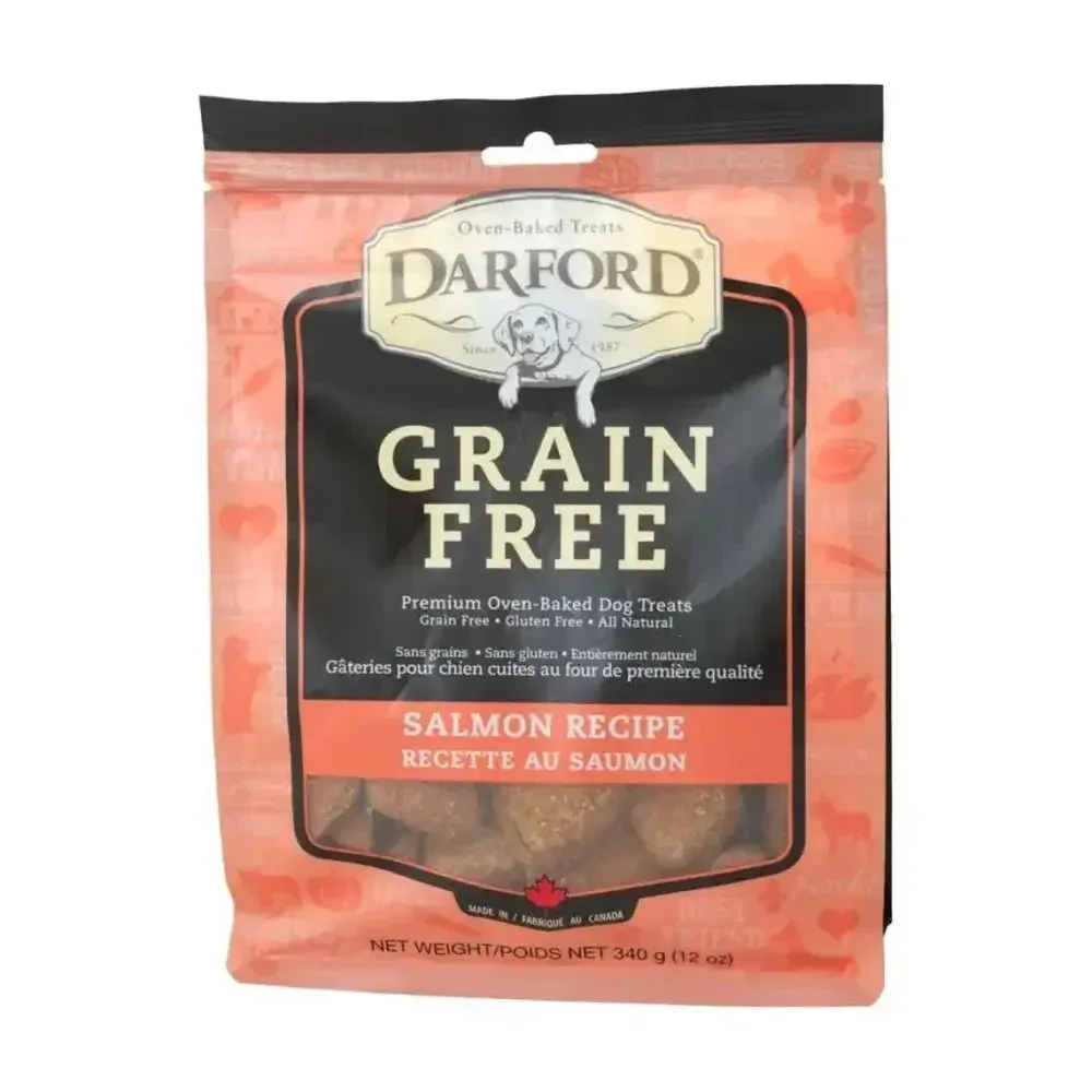 Darford Grain Free Dog Biscuits Salmon Recipe 12 oz
