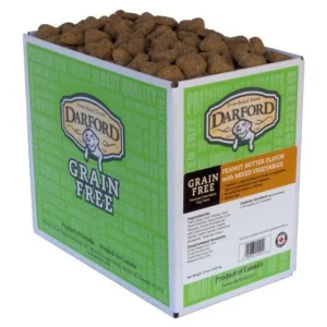 Darford Grain Free Peanut Butter / Veggie Dog Treat 15lb.
