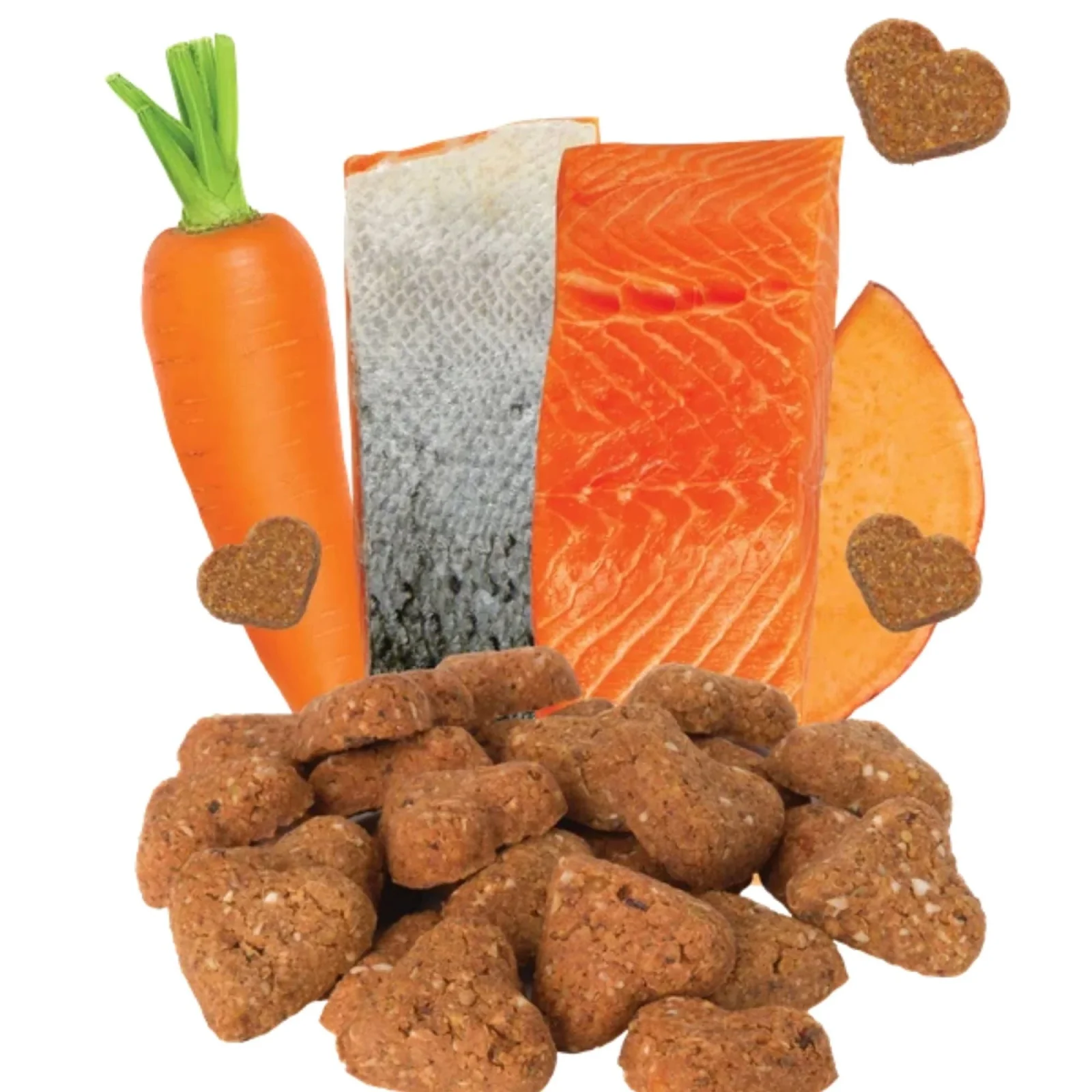 Darford Grain Free Salmon & Vegetable Recipe Mini PrePacked Bulk 9 1 lb. - Image 2