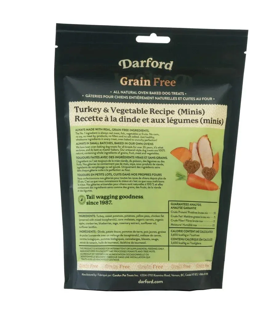 Darford® Grain Free Turkey Minis Dog Treats 12 Oz - Image 2