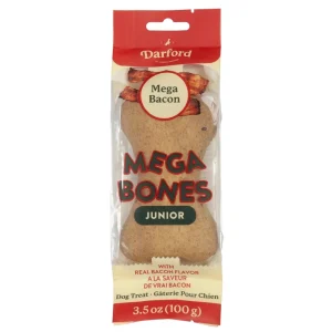 Darford Mega Junior Bone Bacon 3.5oz. (Case of 12)