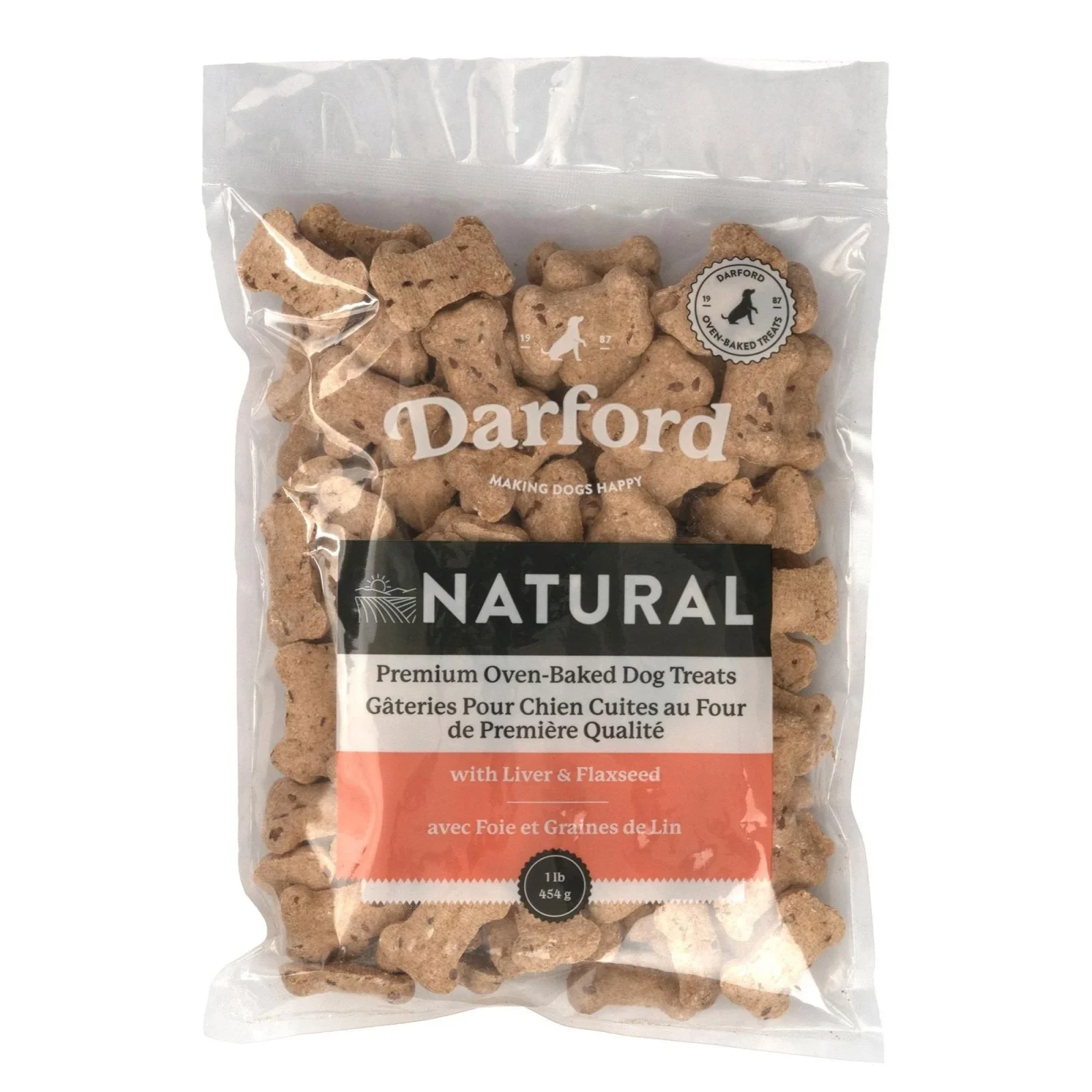Darford Naturals with Liver & Flaxseed PrePacked Bulk 8 1 lb.