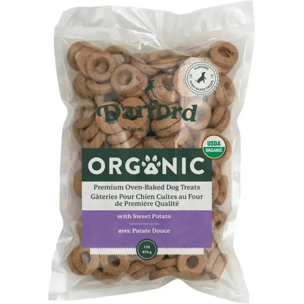 Darford Organic Sweet Potato Dog Treats PrePacked Bulk 6 / 1 lb