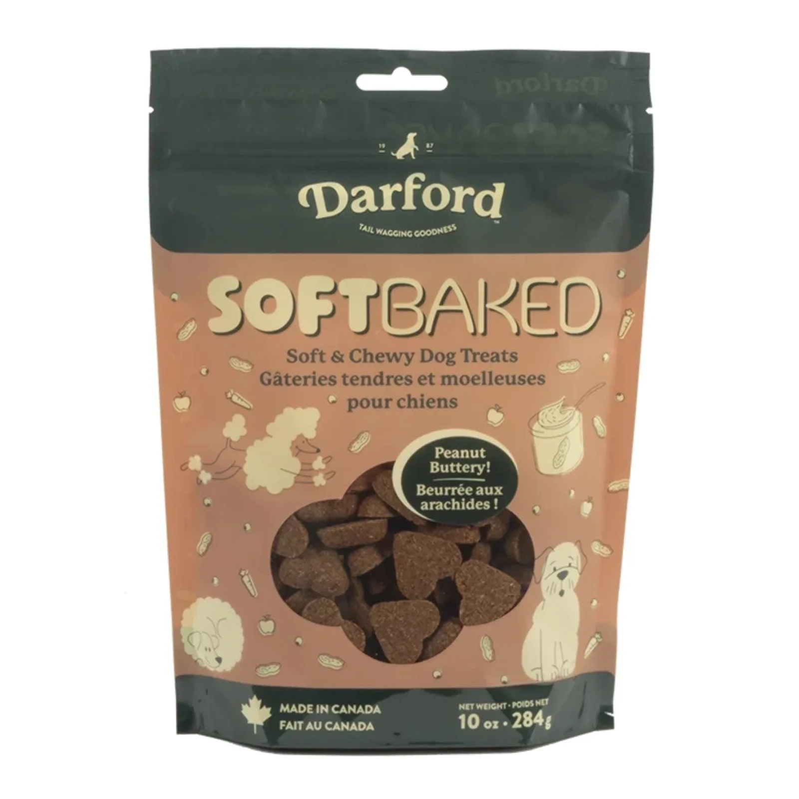 Darford Soft Baked Peanut Buttery Dog Treat 10oz. - Image 2