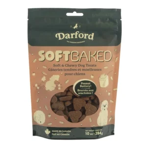 Darford Soft Baked Peanut Buttery Dog Treats 16oz. Display 10 pc
